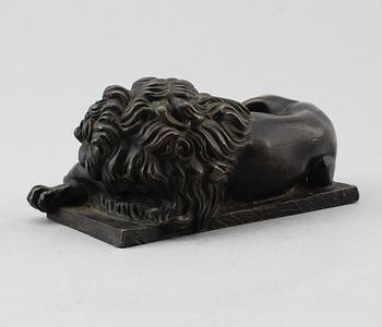 FIGUR, brons, 1800-tal.