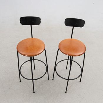 Afteroom, barstolar, ett par, "Counter Chair" Audo, Danmark.