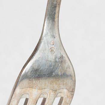 Bestickuppsättning, 80 delar, silver, Hefra, Polen, efter 1963.