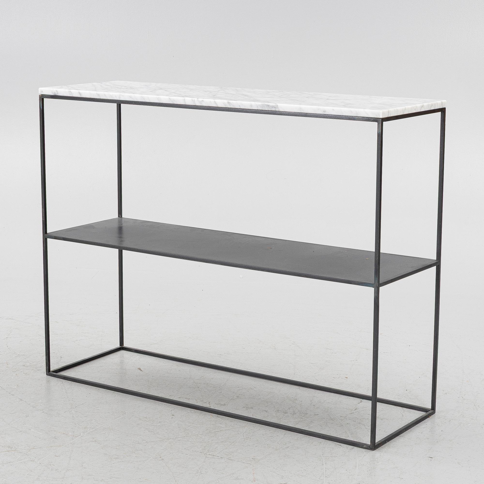 A contemporary sideboard.