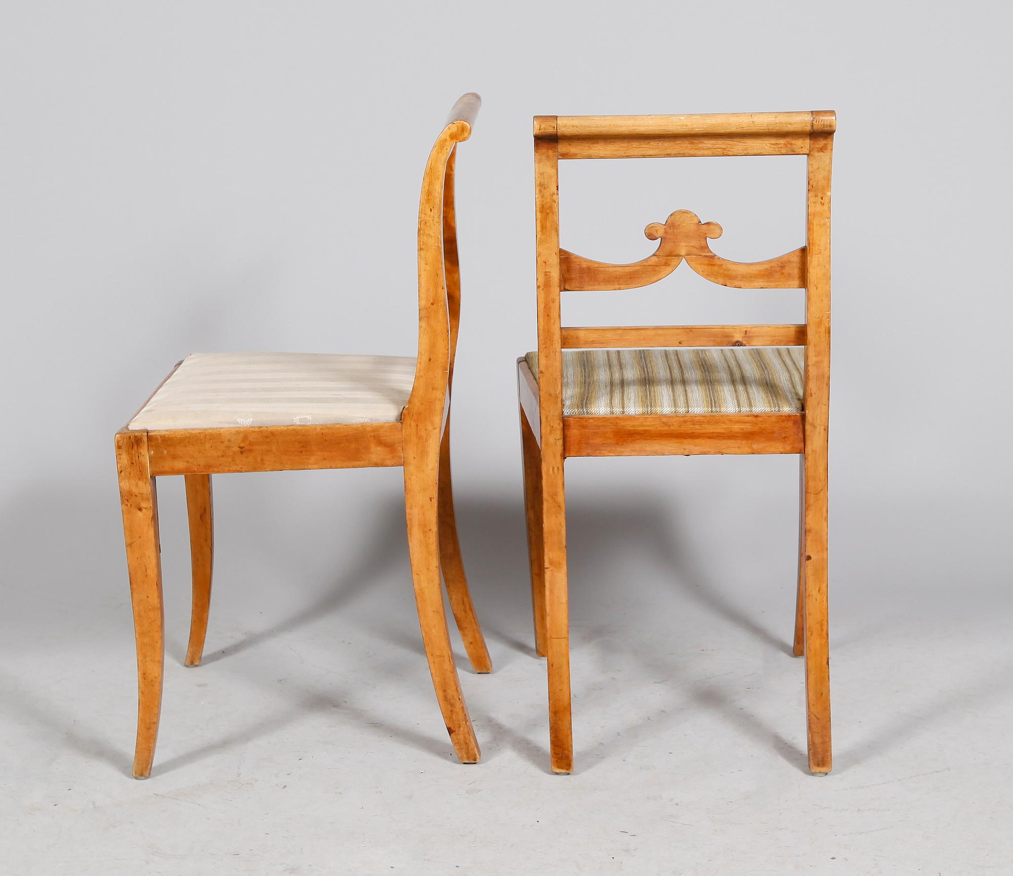 STOLAR, 4 st, Karl Johan, 1800-talets första hälft.