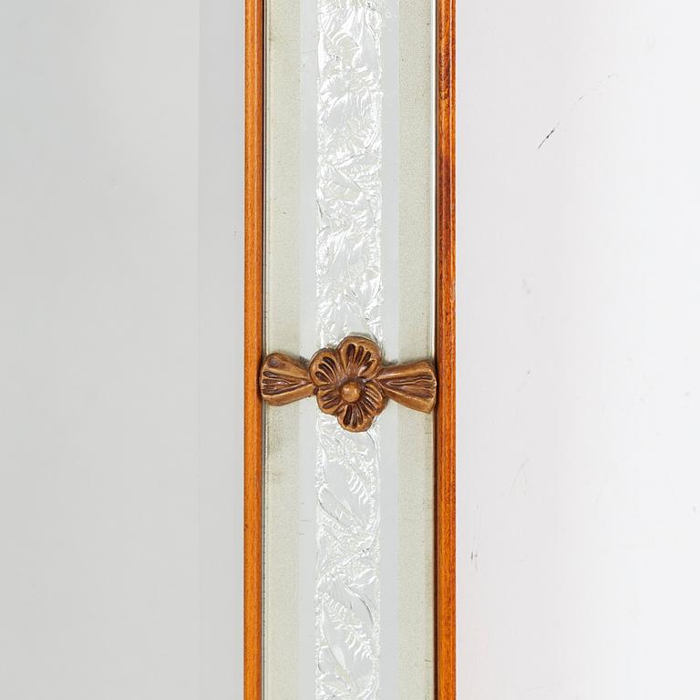 Mirror, Glass & Wood, second half of the 20th century.