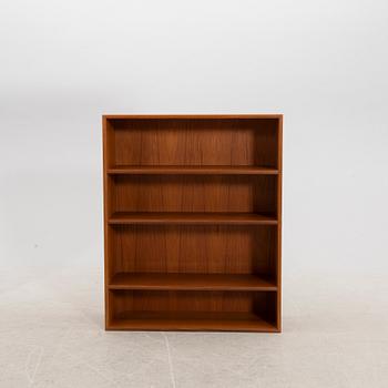 A set of three teak book shelves 1960s.