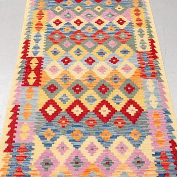 A runner, kilim 300 x 88 cm.