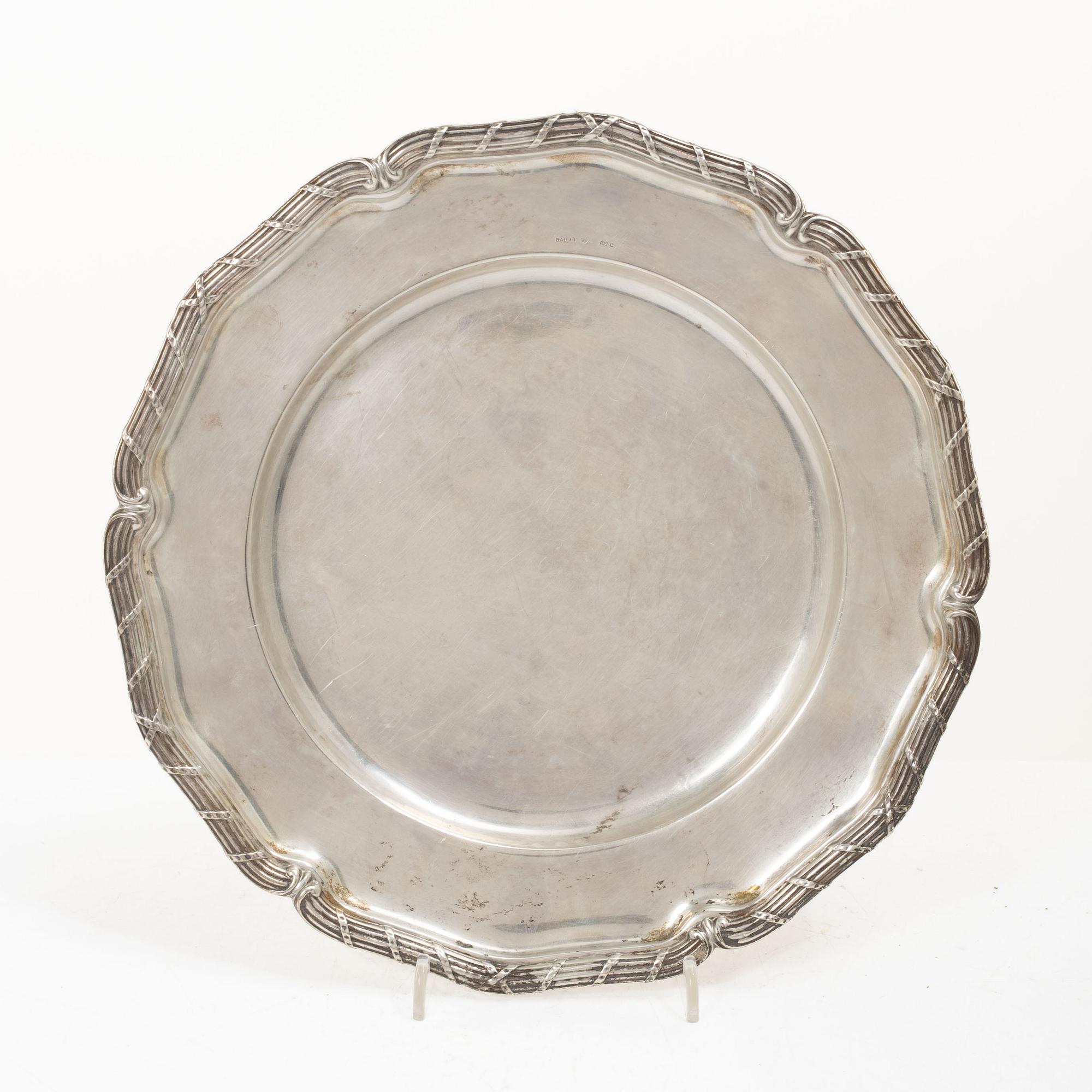 Guldsmedsaktiebolaget (GAB), Dish, silver, Stockholm 1919.