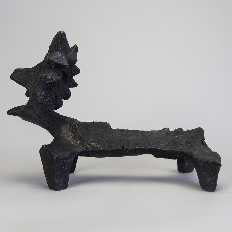 ELDHUND, gjutjärn, "Räven", Olle Hermansson, Husqvarna, 1960-tal.