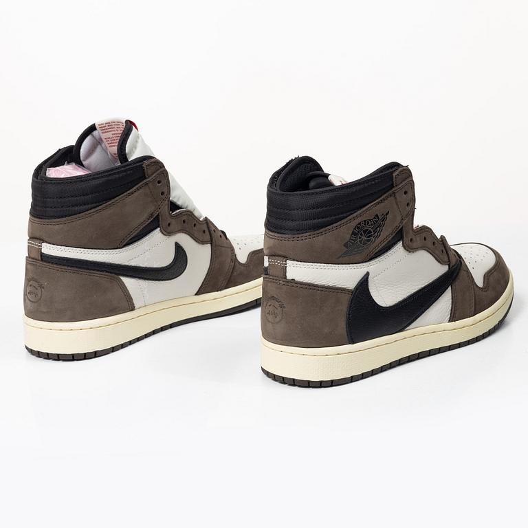 Sneakers, Nike, artikelnummer CD4487-100, Jordan 1 high OG TS SP, storlek US 9.