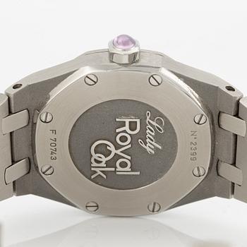 Audemars Piguet, Lady Royal Oak, armbandsur, "Diamond Bezel", 33 mm.