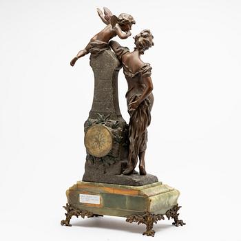 Table garniture, 3 pieces, Rotterdam, second half of the 19th century.