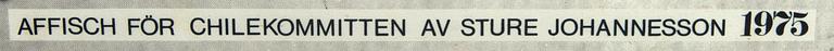 Sture Johannesson, färg offset 1975.