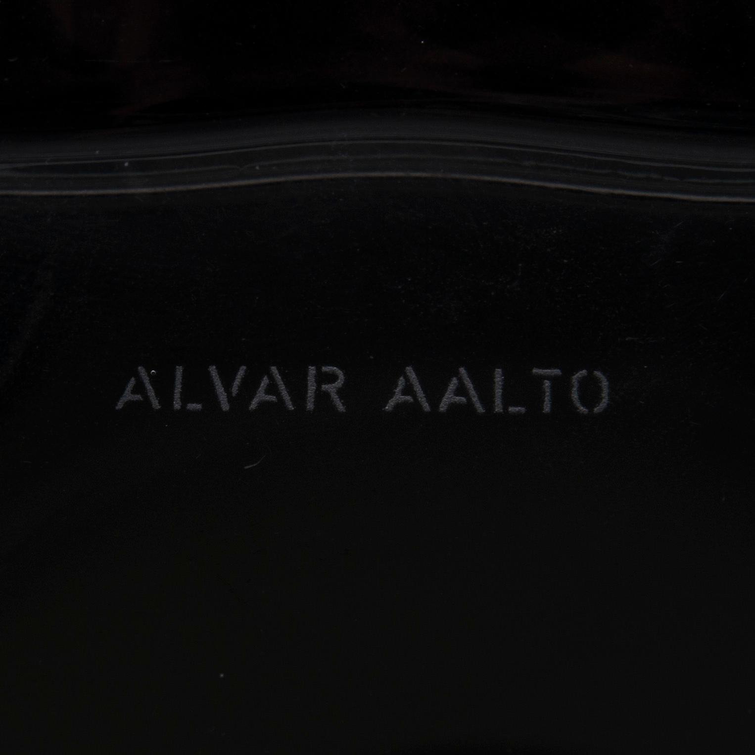 ALVAR AALTO, SKÅL. Signerad Alvar Aalto. 1900-talets slut.