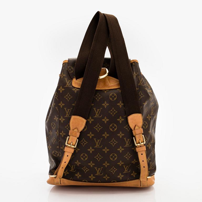 Louis Vuitton, a monogram canvas 'Montsouris' backpack.