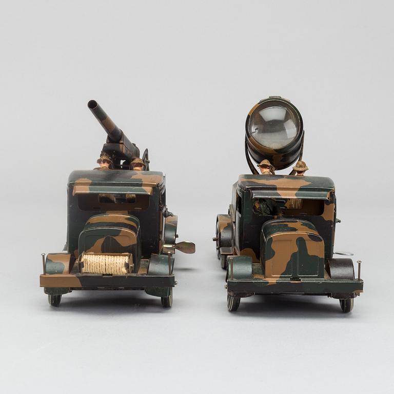 TWO TIPP & CO MILITARY   VEHICLE FROM 1935-42 GERMANY.