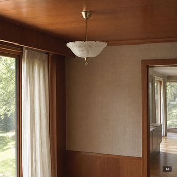 Ceiling lamp, 20th century, mid-20th century.