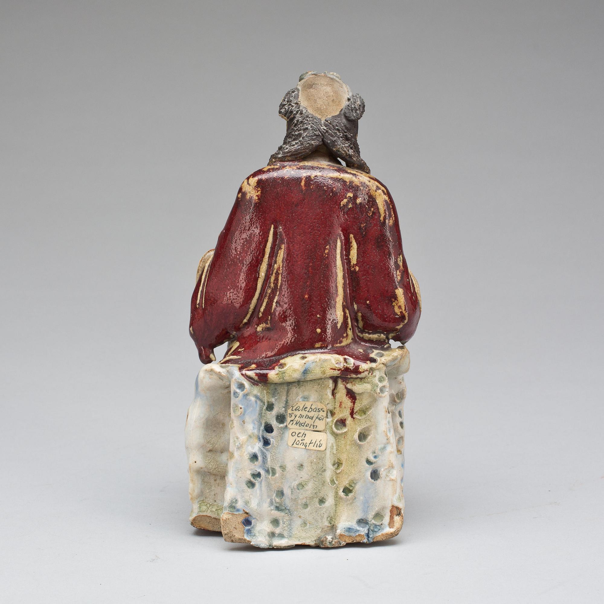 FIGURIN, lergods. Japan, sekelskiftet 1900.