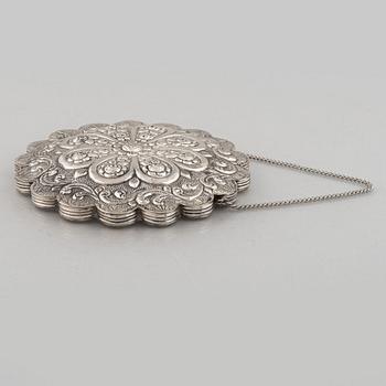 Spegel, silver, 1900-tal.