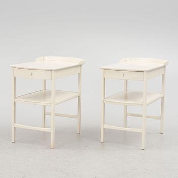 Carl Malmsten, a pair of bedside tables, "Birgitta", Bodafors, 1961.