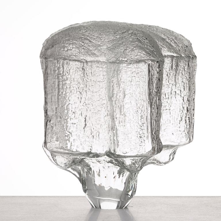 Timo Sarpaneva, a mould blown glass sculpture, Iittala, Finland 1966.