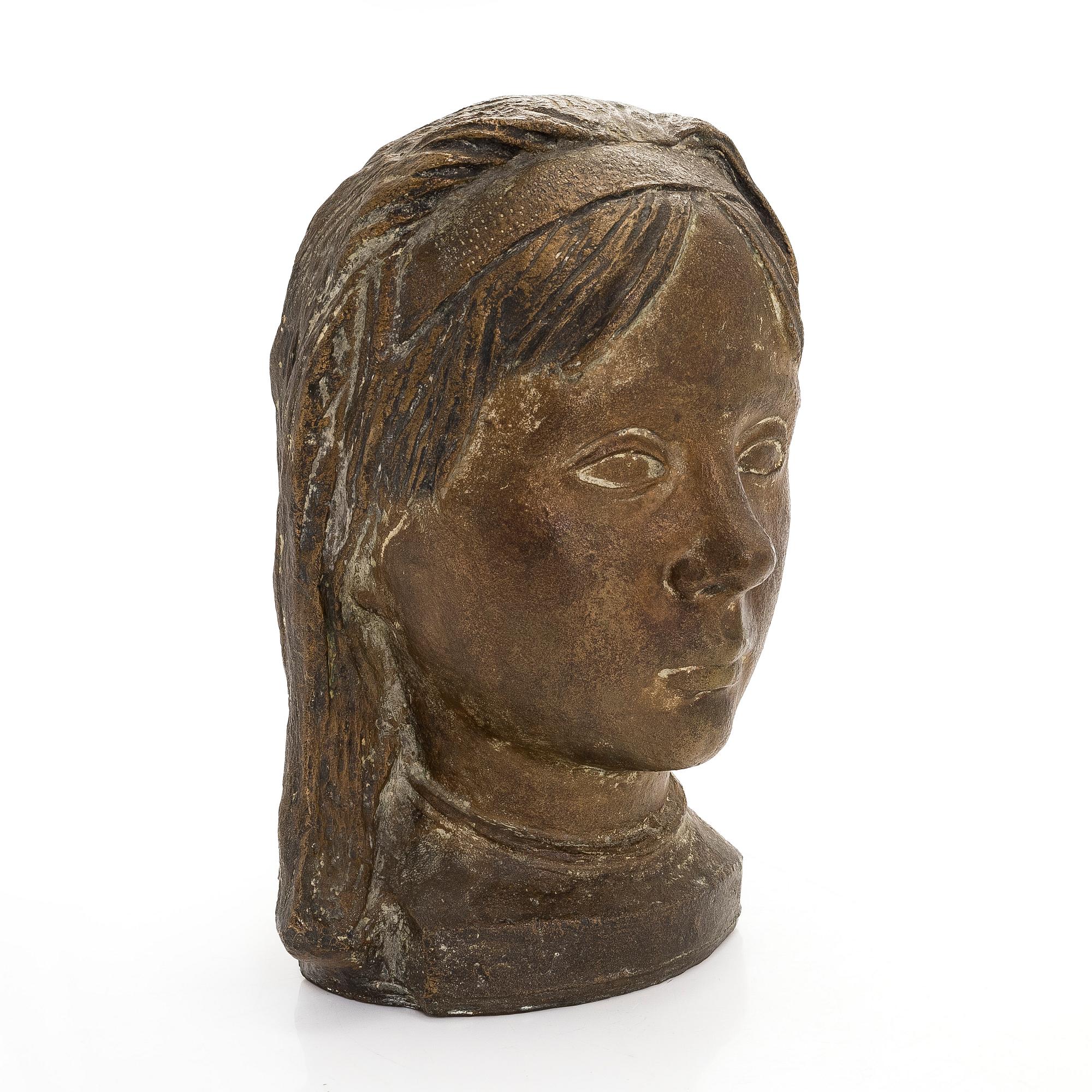 Viljo Mäkinen, A girl's head.