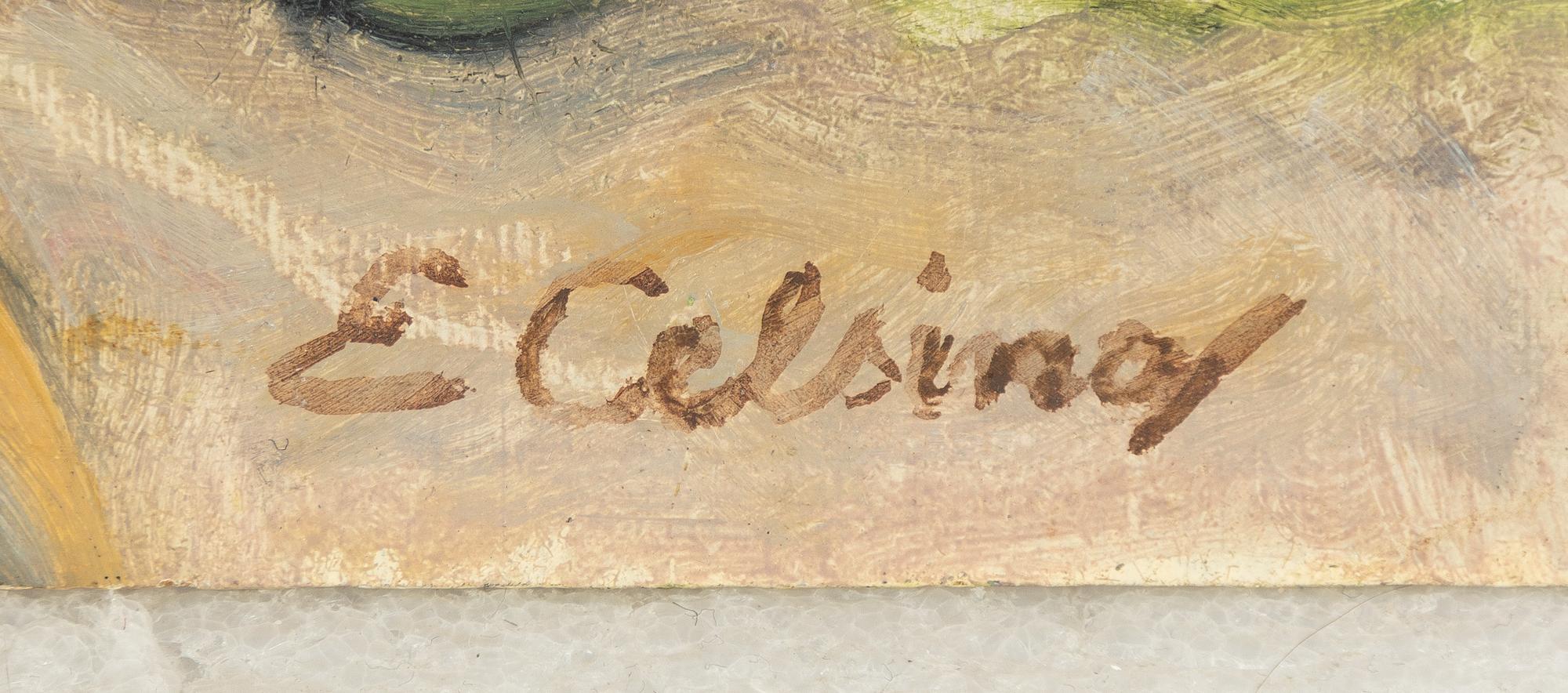 Elsa Backlund Celsing, Trädgårdsbänken.