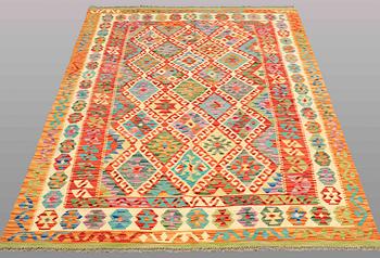 A RUG, Kilim, ca 248 x 161 cm.