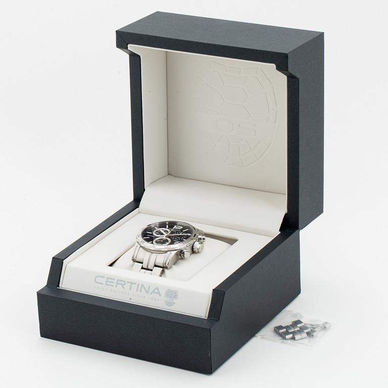 CERTINA, Ds Sport, Precidrive, wristwatch, chronograph, 42 mm.