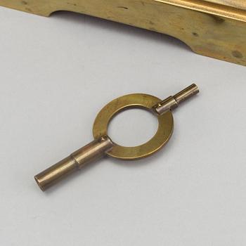 A Claude Grivolas 400 day torsion clock, first half of the 20th century.