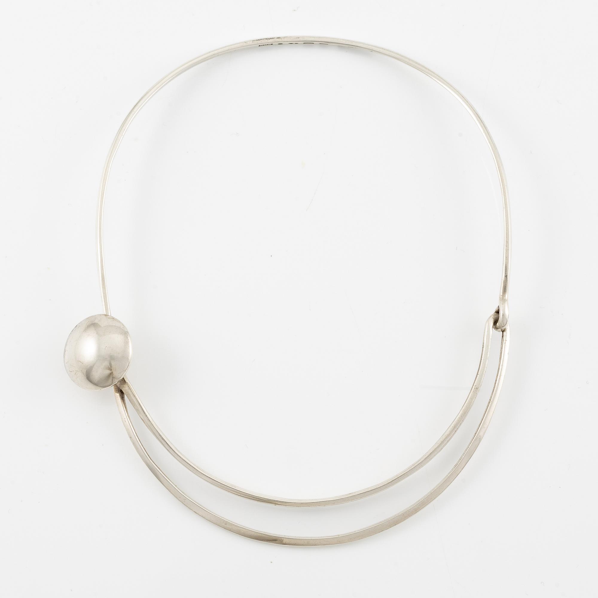 Bo Klevert, necklace, sterling silver.