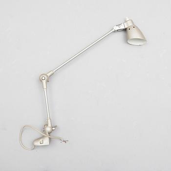 INDUSTRILAMPA, metall, etikettmärkt Pfaff, Tyskland, 1900-talets mitt.