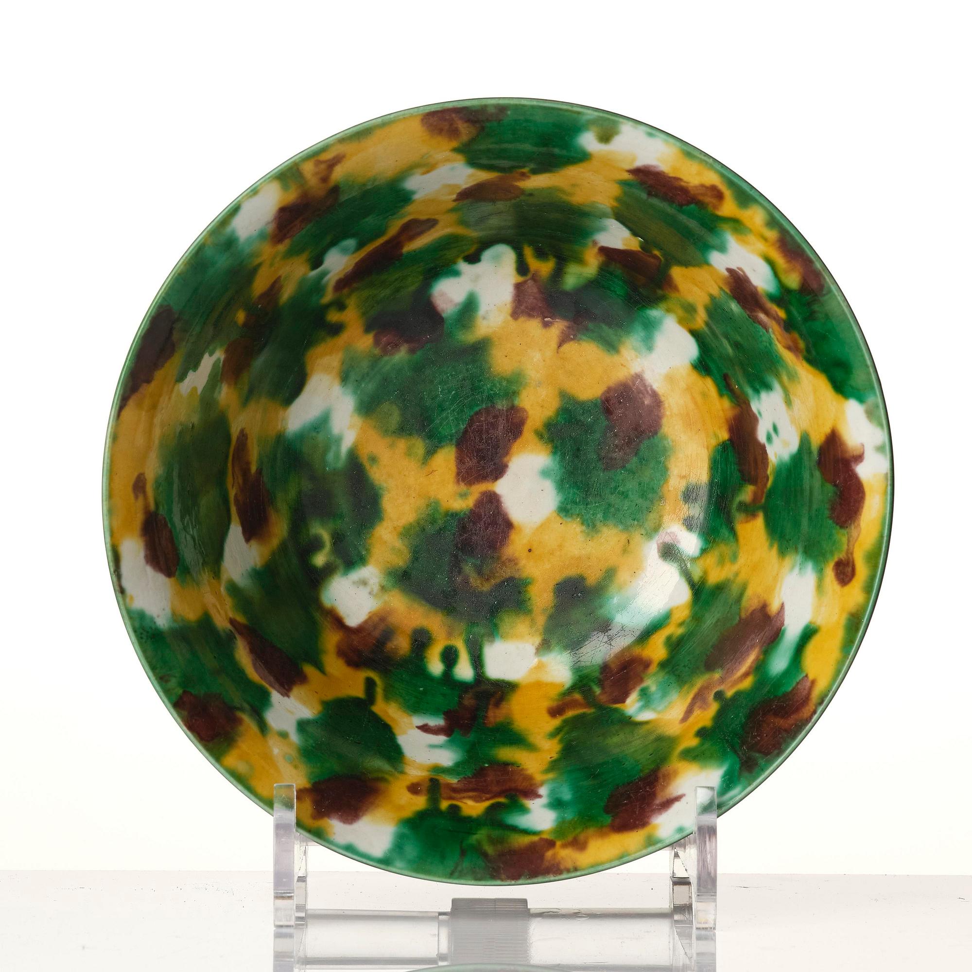 Skål, porslin. Qingdynastin, Kangxi (1662-1722).