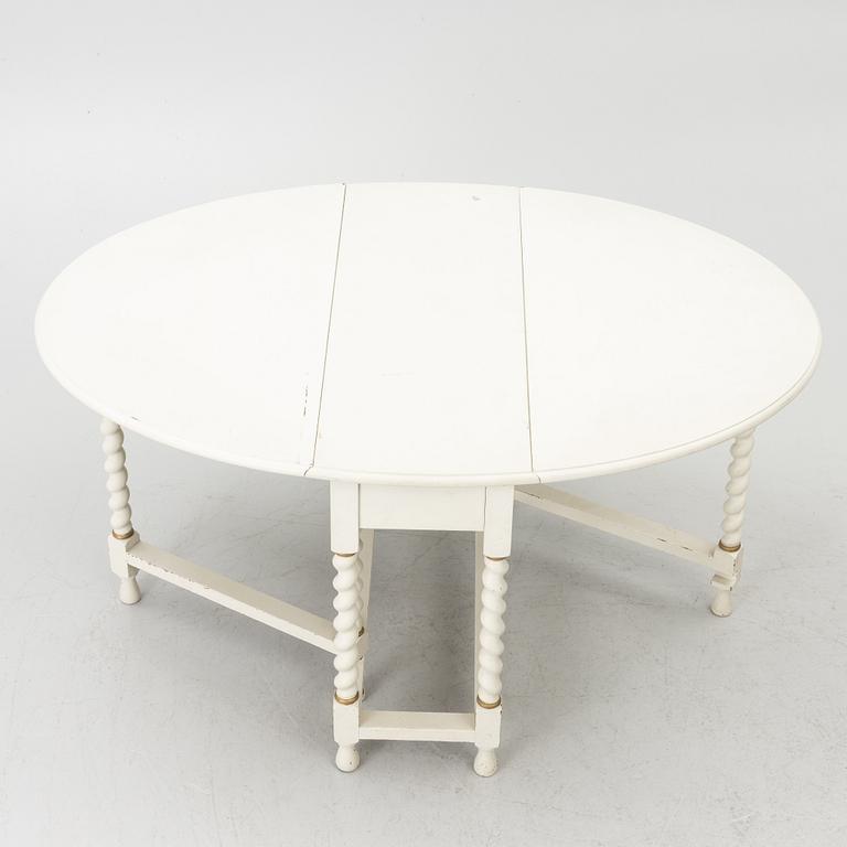 Drop-leaf table, Nordiska Kompaniet, first half of the 20th century.