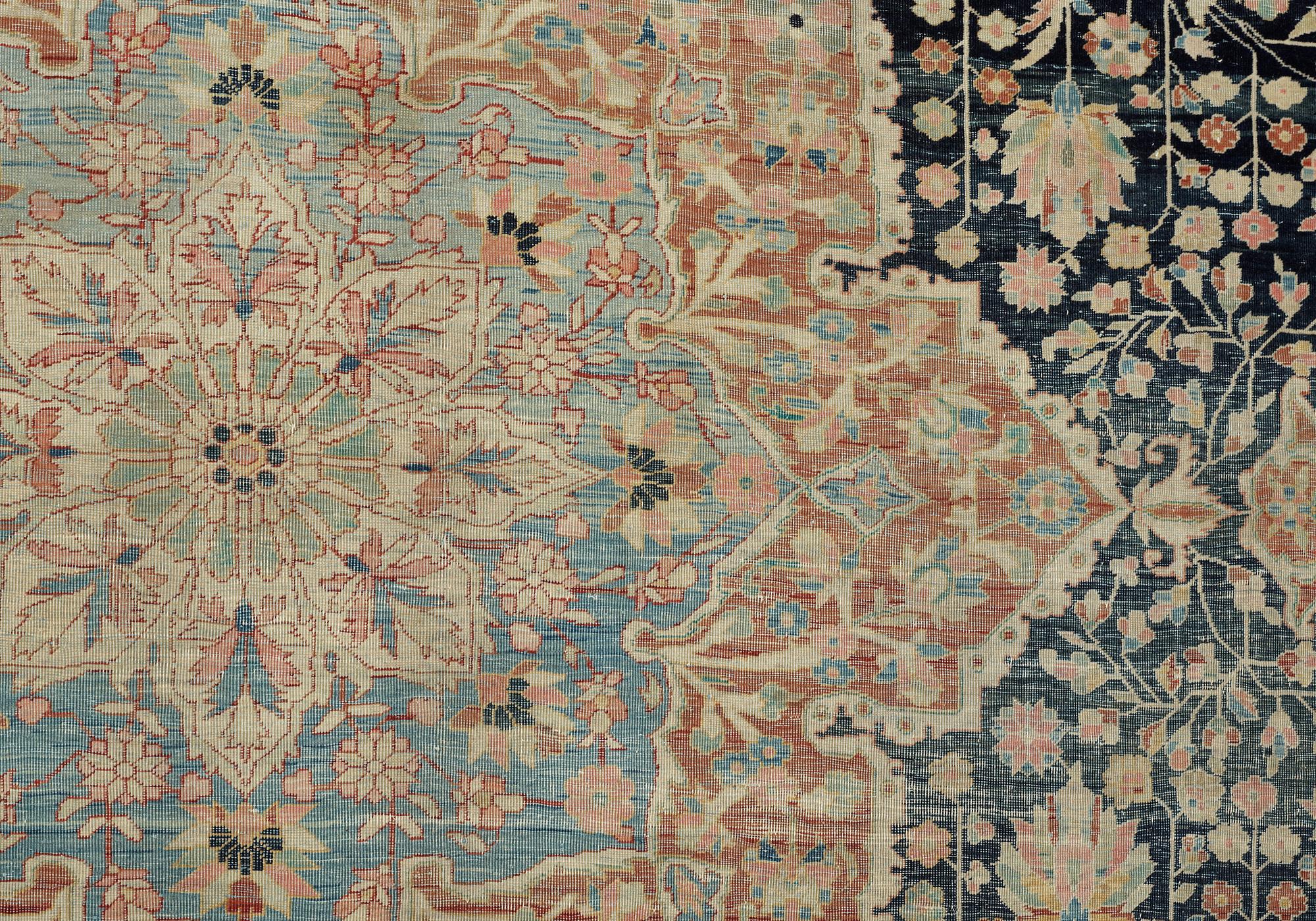 SEMIANTIK KESHAN s.k. Motachem. 289,5 x 229 cm.