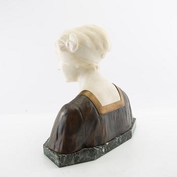 Richard Pauli, Sculpture Bust of a Young Woman.