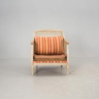 FÅTÖLJ, Louis XVI-stil. 1900-tal.