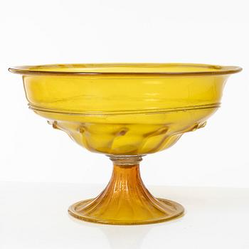 Praktskål, glas, Italien.