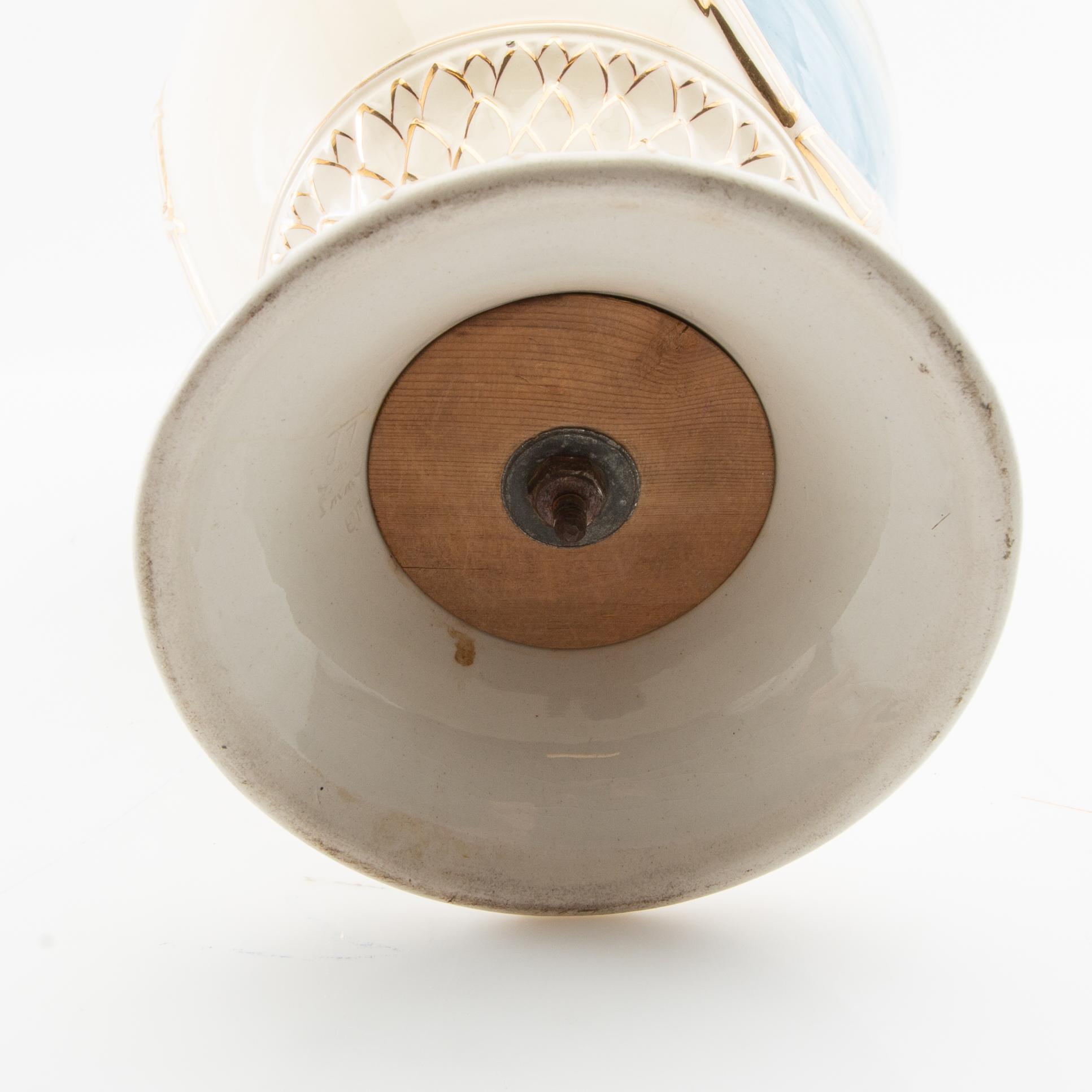 Urn/Vase Rörstrand early 20th century porcelain.