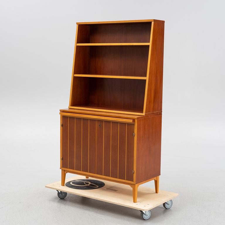 A book shelf with cabinet, 1960's.