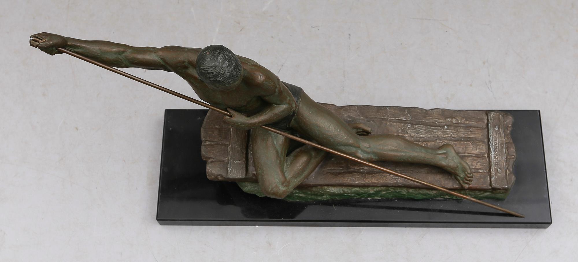 SKULPTUR, brons, 1900-talets första hälft, otydligt signerad Cipriani.
