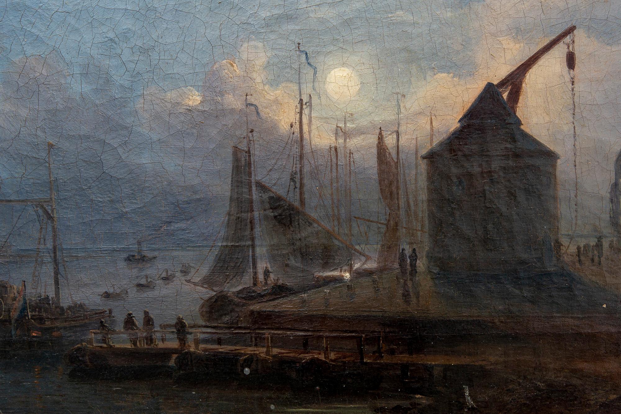 Pieter Francis Peters, oil canvas. Signed and dated 1849.