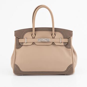 Hermès, bag, "Birkin 30 Ghillies", 2012.