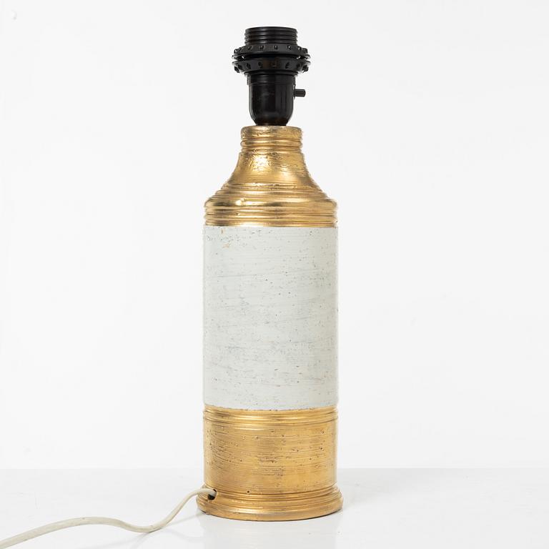 Bordslampor, 4 st, Bitossi för Bergboms, 1900-talets andra hälft.