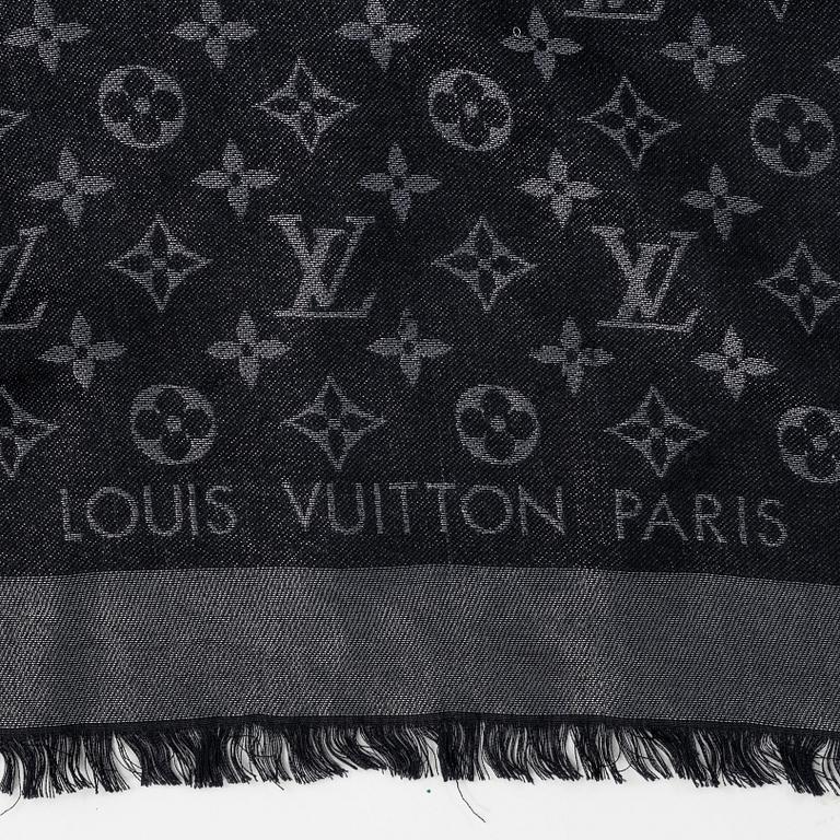 Louis Vuitton, a silk mix shawl.