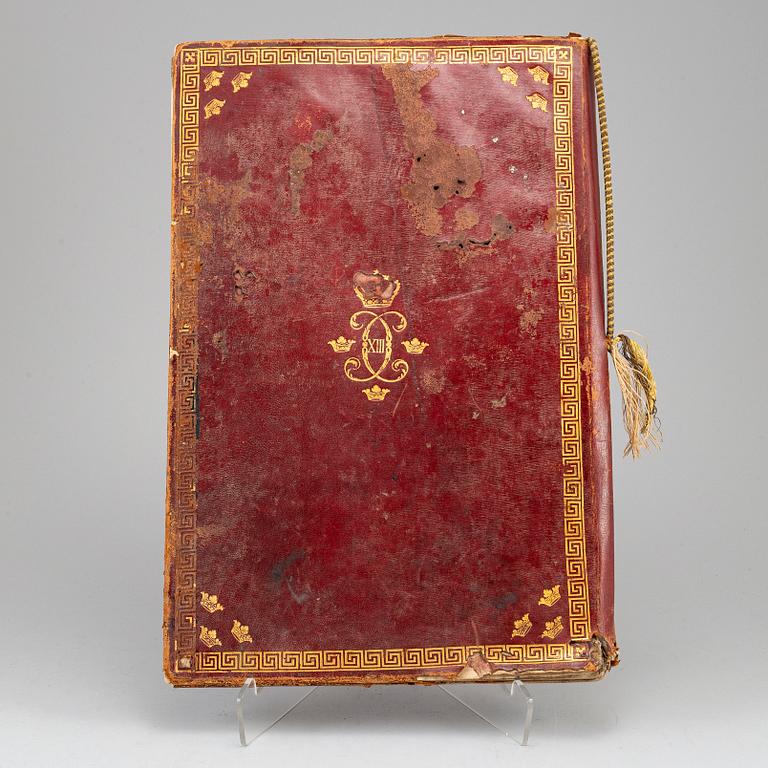 SKÖLDEBREV,  för adliga ätten von Haselberg (ointr).