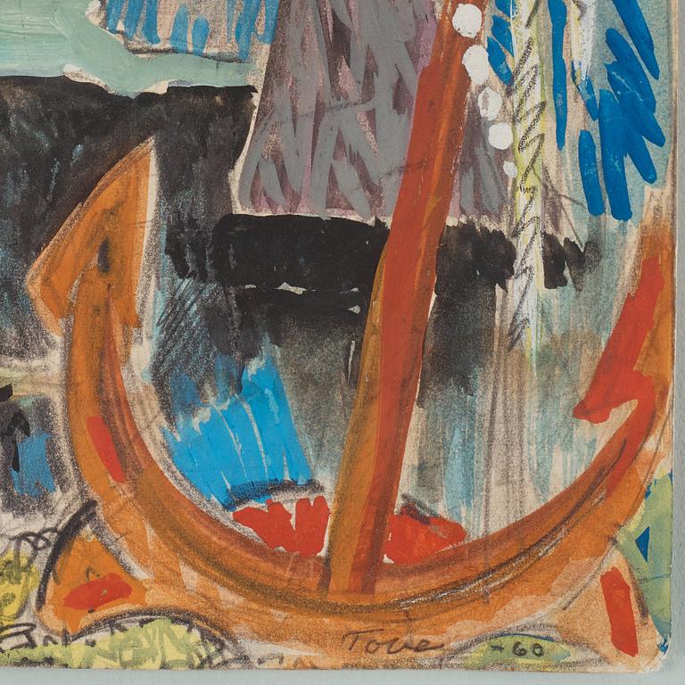 Tove Jansson, Studie till "Källskärstavlan".