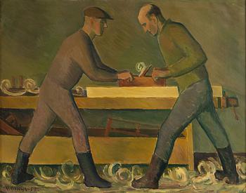 Veikko Vionoja, "Höylääjät" (Planers).