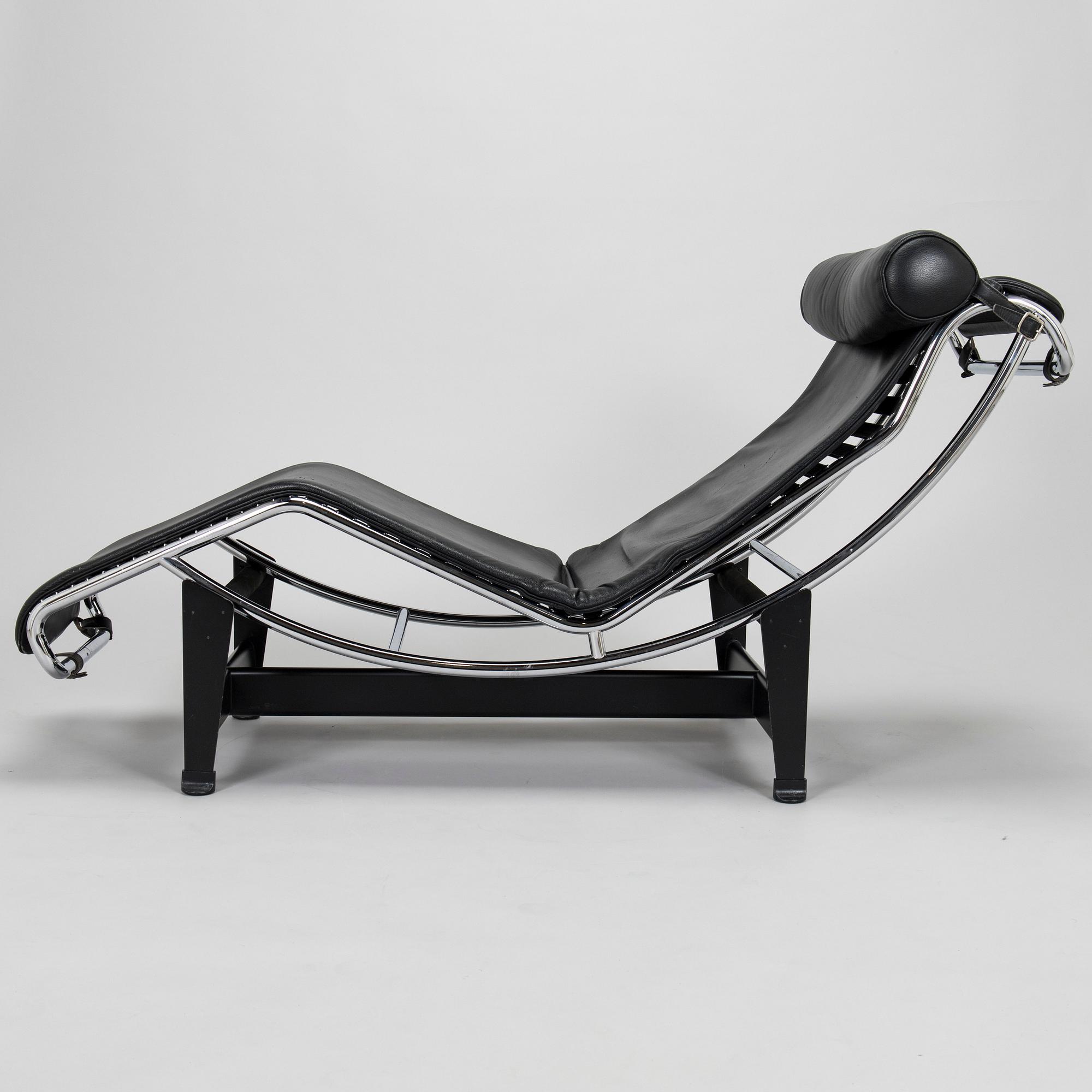 Le Corbusier, Pierre Jeanneret & Charlotte Perriand, a LC4" lounge chair, Cassina, Italy.