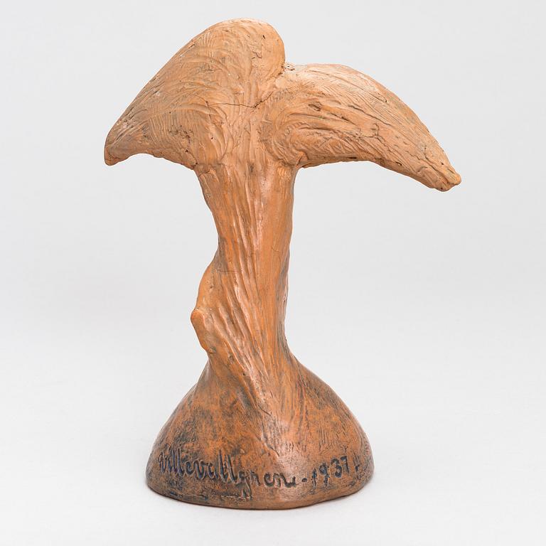 VILLE VALLGREN, terracotta, signed and dated 1937.