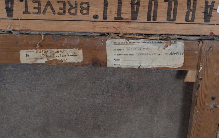 Edvin Ollers, "Kvällsljus".