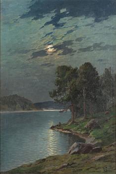 Eugen Stanowsky, oil on canvas, signed.