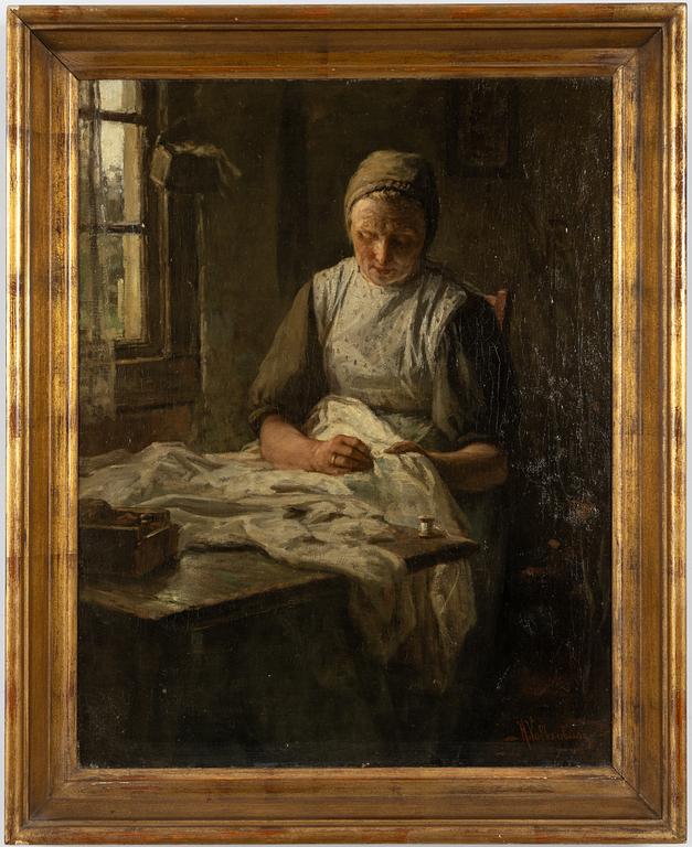 Hendrik Valkenburg, Handworking Woman.